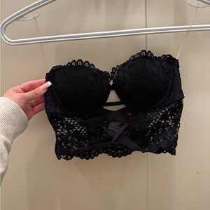 La Senza Black Lace Bustier